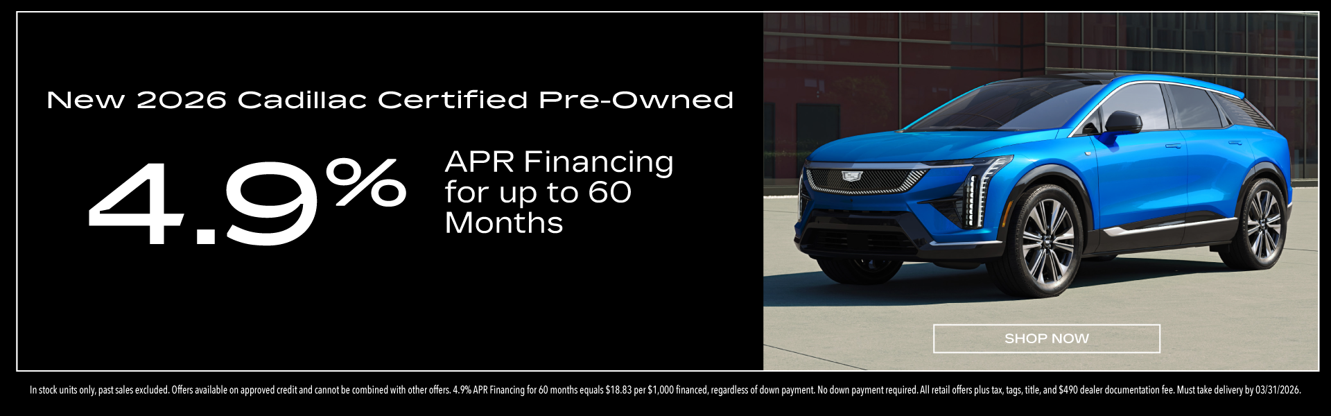 New 2026 Cadillac Certified Pre-Owned