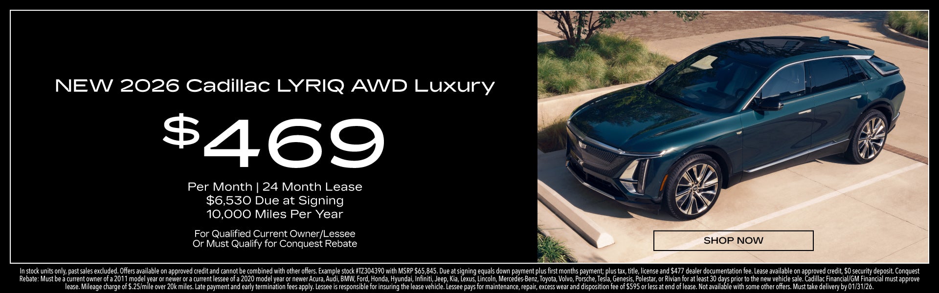 New 2026 Cadillac LYRIQ AWD Luxury