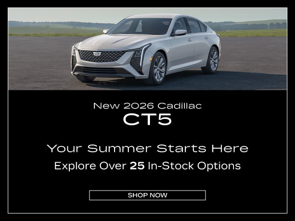 New 2026 Cadillac CT5