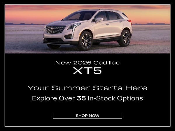 New 2026 Cadillac XT5