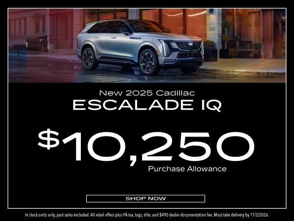 New 2025 Cadillac Escalade IQ
