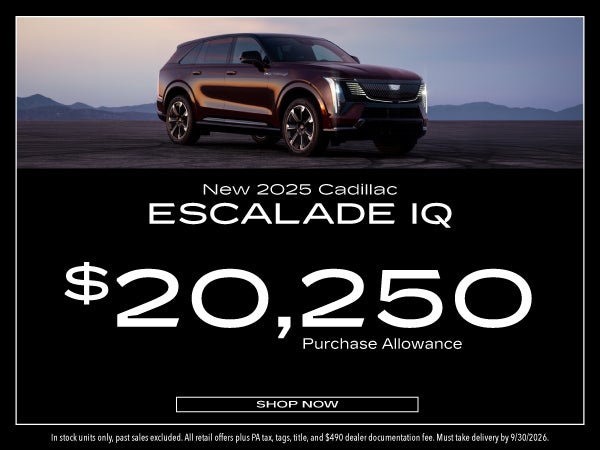 New 2025 Cadillac Escalade IQ